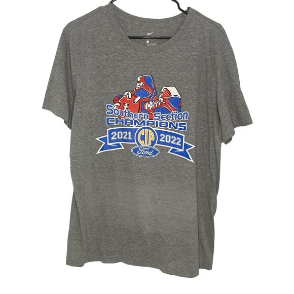 Nike Mens Size L 2021-2022 Ford CIF Southern Section Champions Crewneck Shirt - Picture 1 of 7